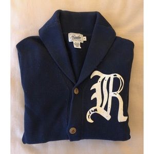 Rugby Ralph Lauren Sweater Cardigan w/Shawl Collar